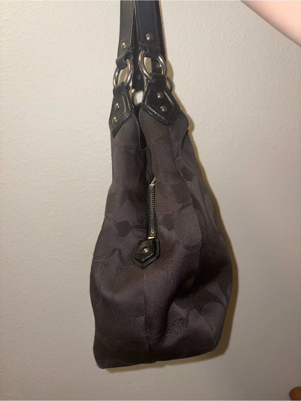 Coach Campbell Signature Hobo Shoulder Bag - Picture 9 of 14